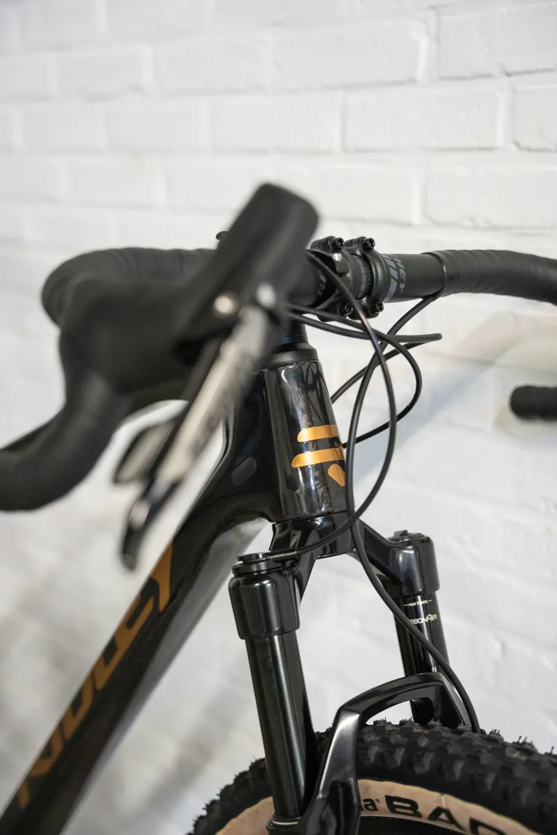 Ridley Ignite GTX Sram Rival 1x11 with RockShox Recon Gold suspension fork in Black-6