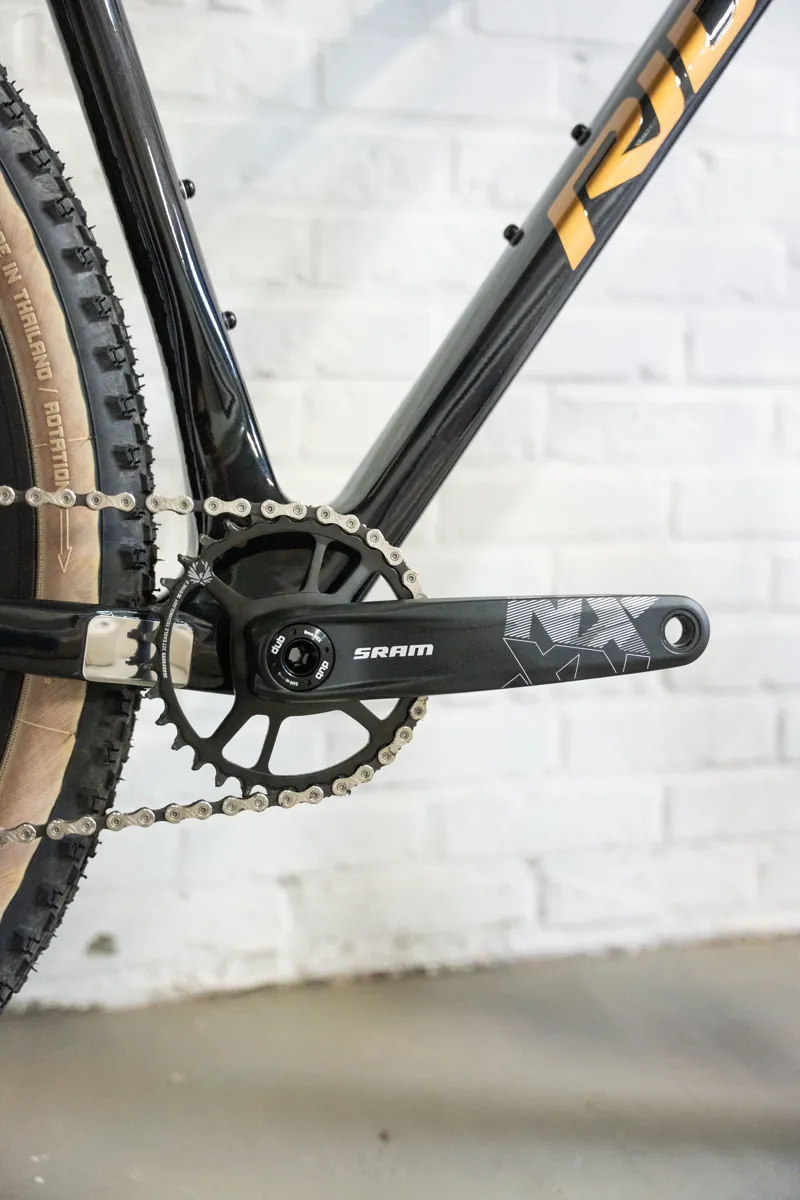 Ridley Ignite GTX Sram Rival 1x11 with RockShox Recon Gold suspension fork in Black-2