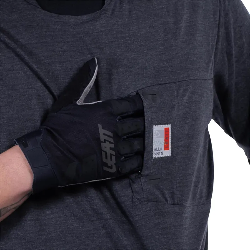 Leatt All Mountain 2.0 MTB Jersey in Black-7