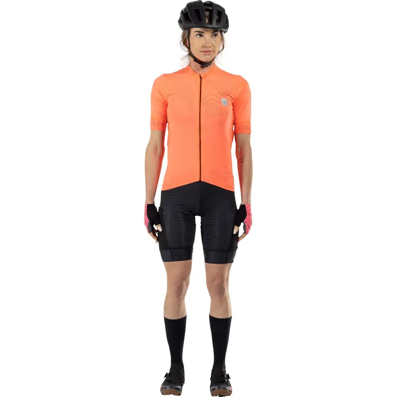 Leatt Women's Endurance 5.0 MTB Jersey in NEON-2