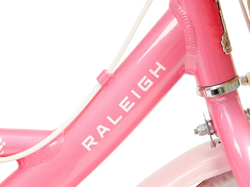 Raleigh Molli 12 inch Kids Bike - Baby Pink-8