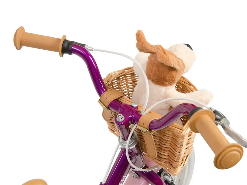 Raleigh Molli 14 Inch Wheel Kids Bike - Purple-3