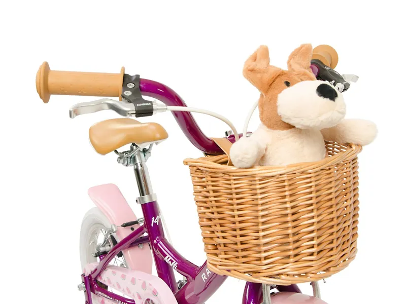 Raleigh Molli 14 Inch Wheel Kids Bike - Purple-2
