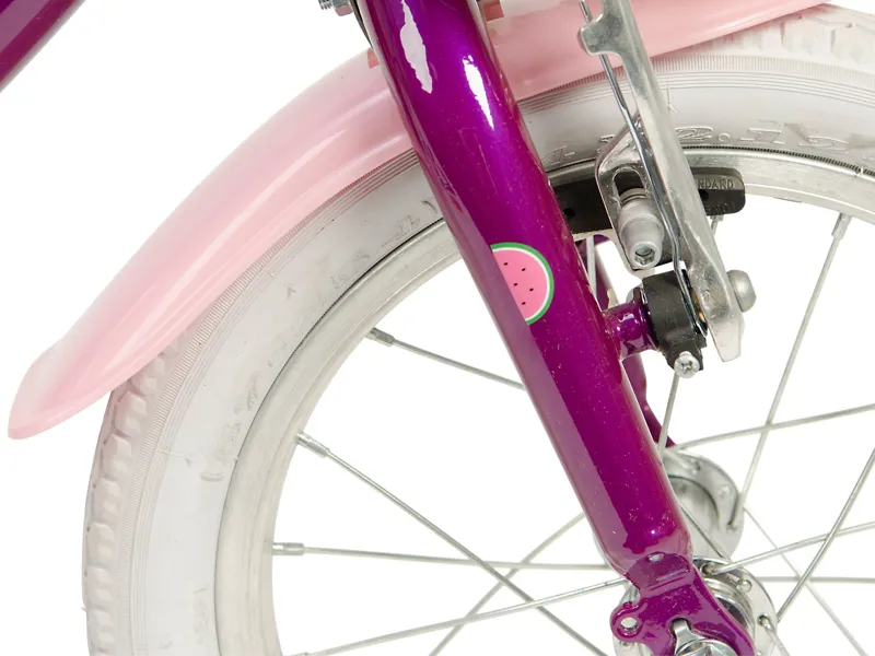 Raleigh Molli 14 Inch Wheel Kids Bike - Purple-8