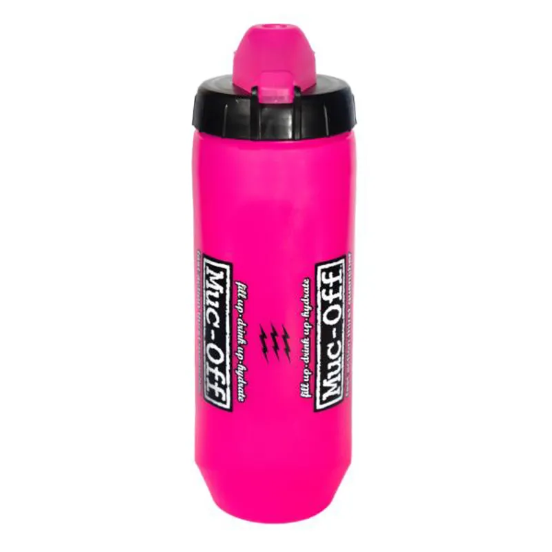 Muc-Off x Fidlock Twist Bottle 450ml with Fidlock base in Pink-3