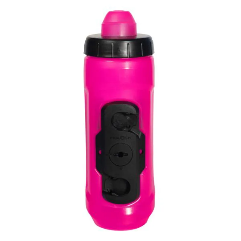 Muc-Off x Fidlock Twist Bottle 450ml with Fidlock base in Pink