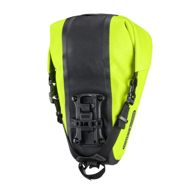 Ortlieb Saddle-Bag High Visibility 4.1L - Waterproof Reflective Bike Seat Pack-2