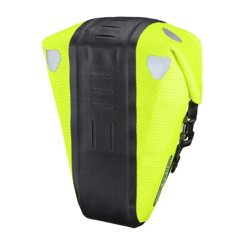 Ortlieb Saddle-Bag High Visibility 4.1L - Waterproof Reflective Bike Seat Pack-3