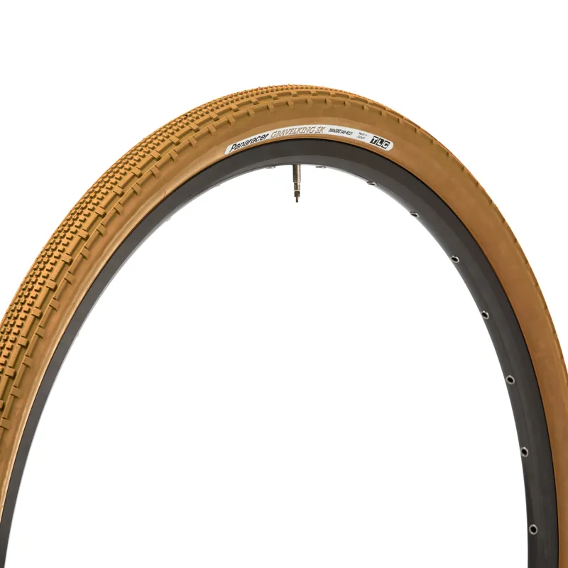 Panaracer Gravel King Sk Colour Edition Tlc Gravel Tyre: GINGER/BROWN