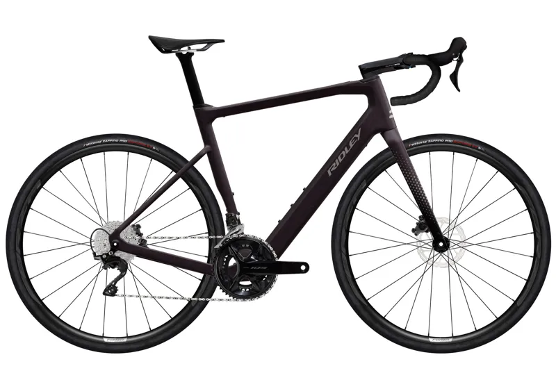 Ridley E-Grifn Road in Dark Plum Metallic - Shimano 105 - 2x12-7