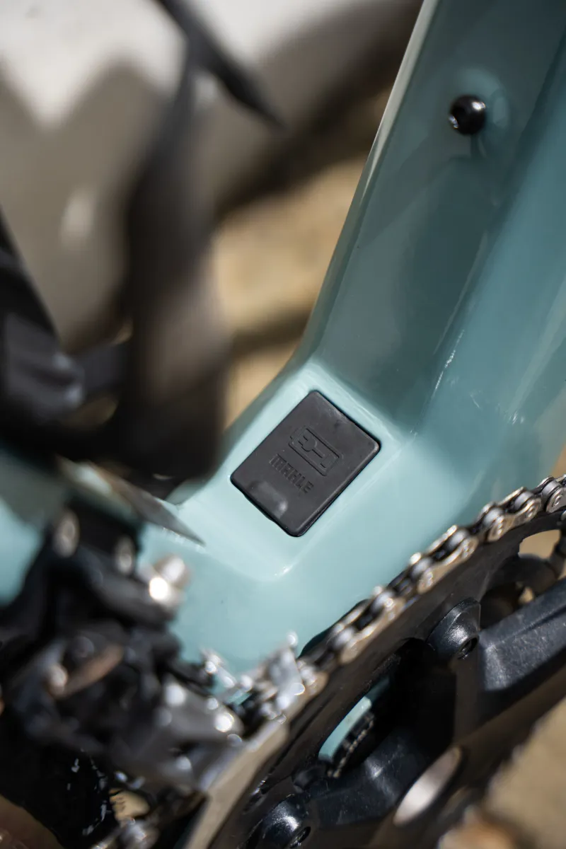 Ridley E-Grifn Road in Green Smoke - Shimano 105 - 2x12-2