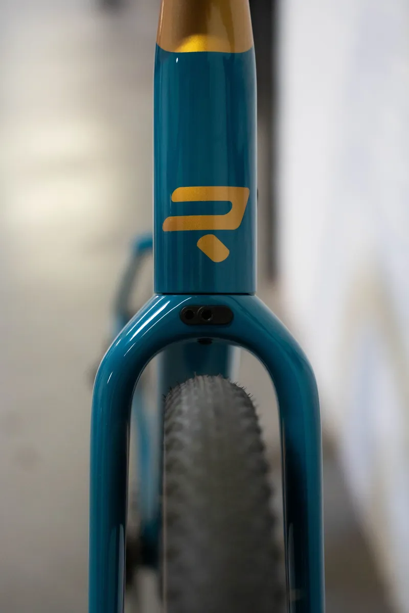 Ridley Kanzo Adventure in Honey Gold Metallic and Ocean Green - Sram Rival AXS XPLR 1x12sp-5