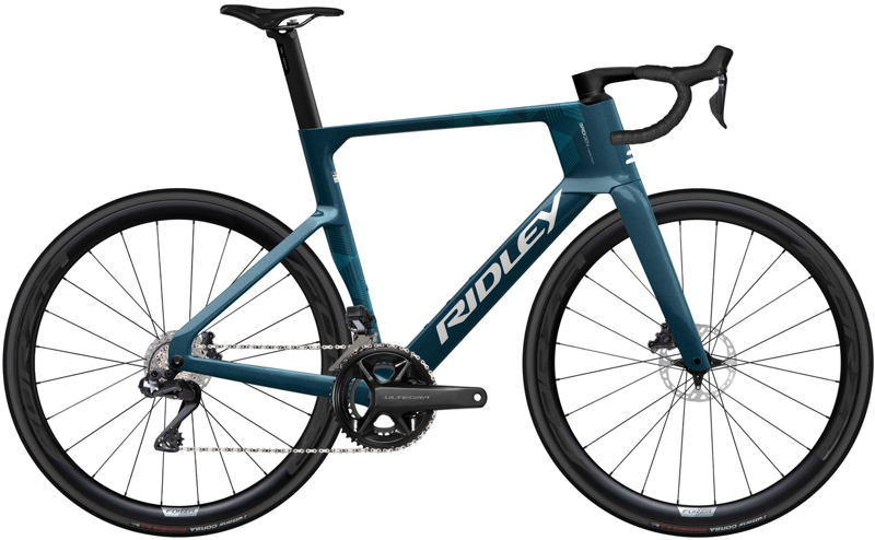 Ridley Noah 3.0 105 DI2 2x12 NH326D2s in Aqualand