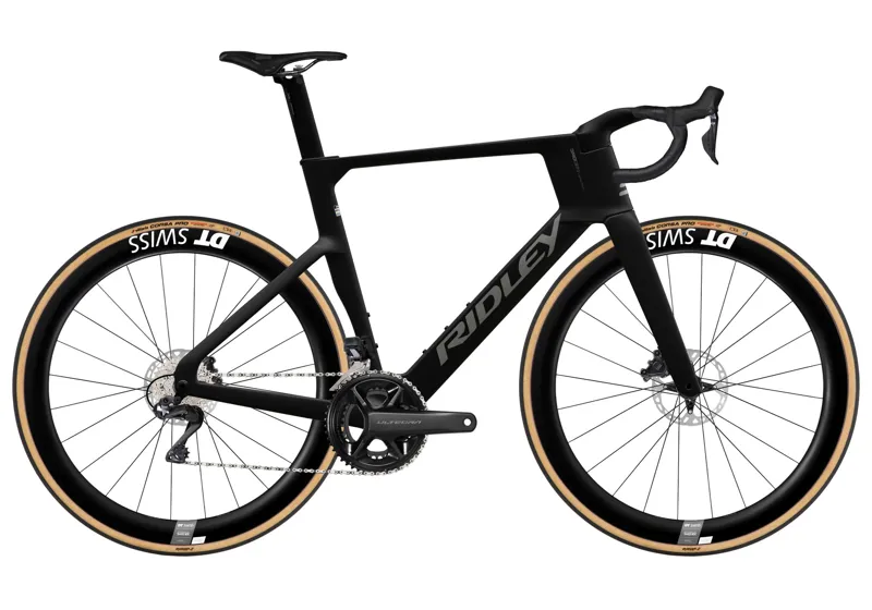 Ridley Noah Fast 3.0 in Black - Shimano Ultegra DI2 2x12sp