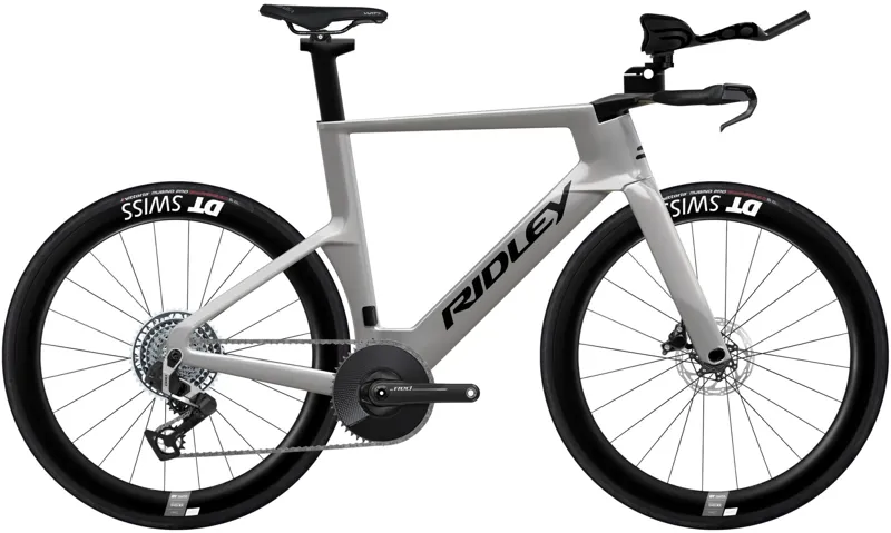 Ridley Triton FAST Sram Rival AXS 2X12 speed in Battle Ship Grey - TRI25L1As