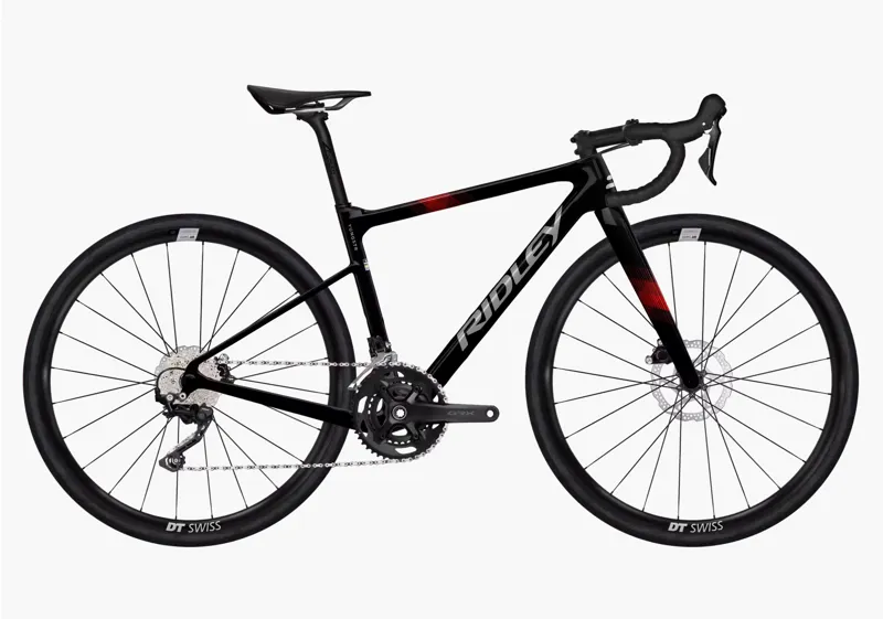 Ridley Yungstr with Shimano GRX400 2x10 speed groupset in Black