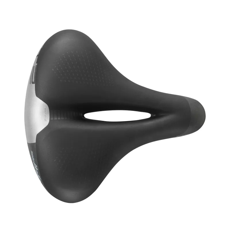Selle Italia T2 Flow Commuter Saddle in Black