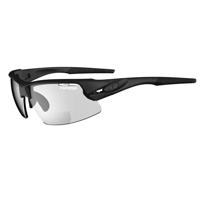Tifosi Crit Fototec Light Night Readers +2.5 Single Lens Eyewear - BLACKOUT