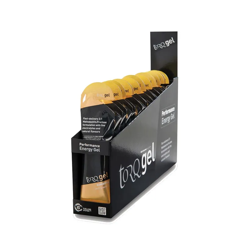 Torq Energy Gel With Guarana - Caffeinated 1x 45g: Banoffee