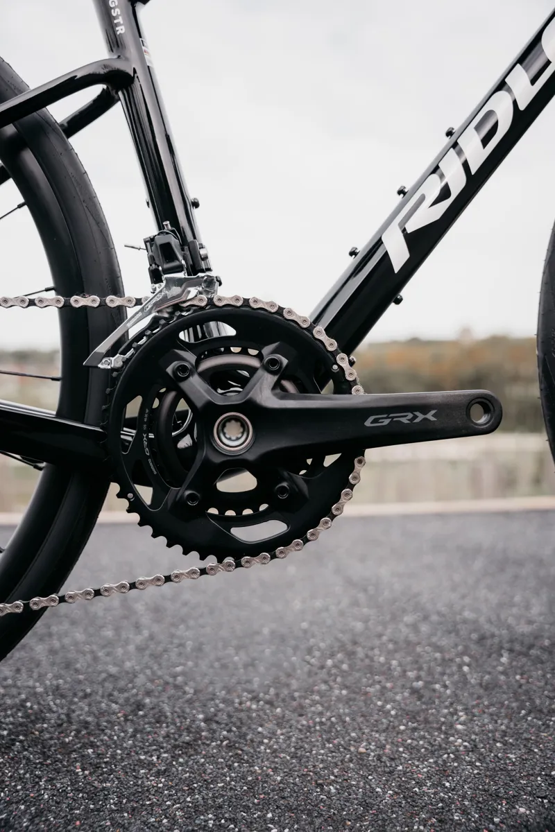 Ridley Yungstr with Shimano GRX400 2x10 speed groupset in Black-3