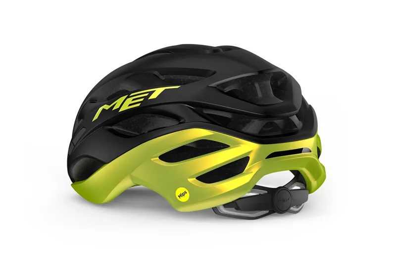 Met - Estro Mips - Black Lime Yellow Metallic Matt Glossy-2