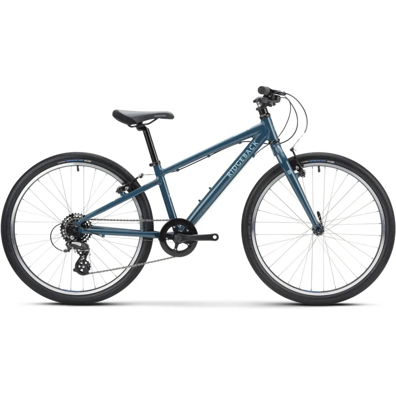 Ridgeback Dimension 24 Kids Bike in Double Denim Blue-1