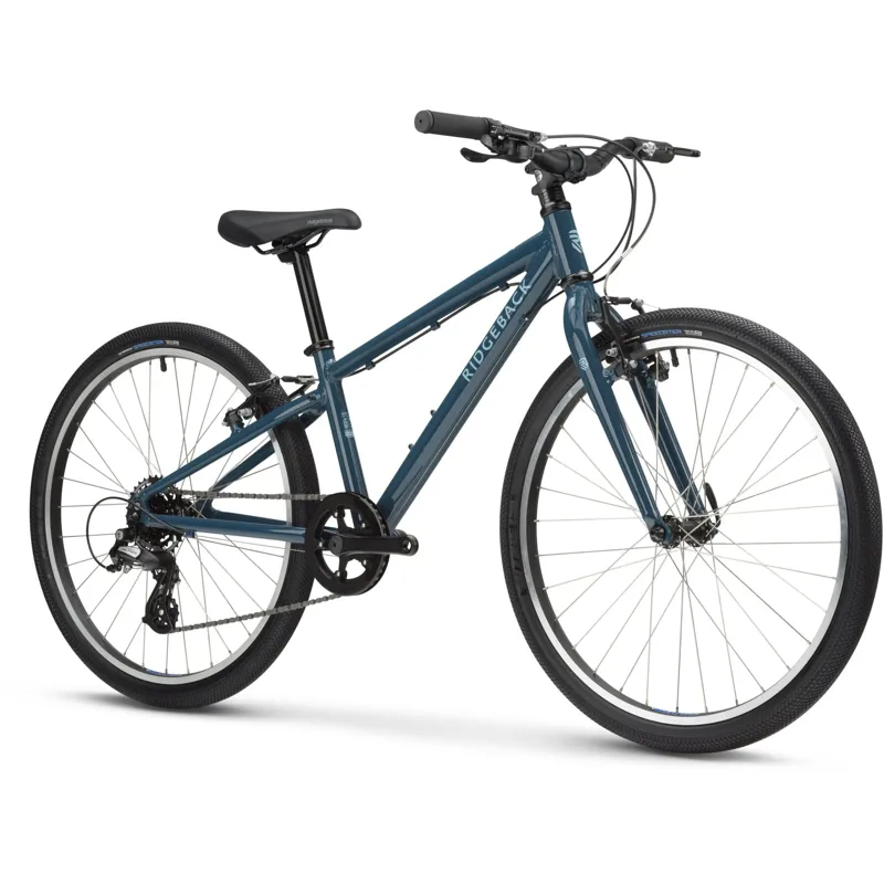 Ridgeback Dimension 24 Kids Bike in Double Denim Blue