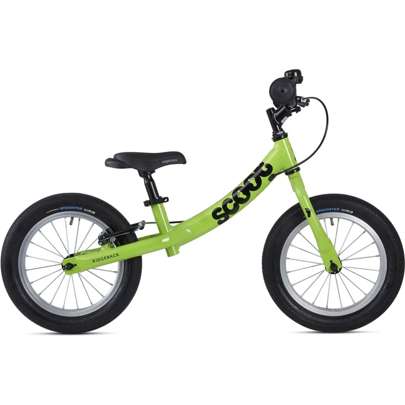 Ridgeback Scoot XL Balance Bike in Green-1