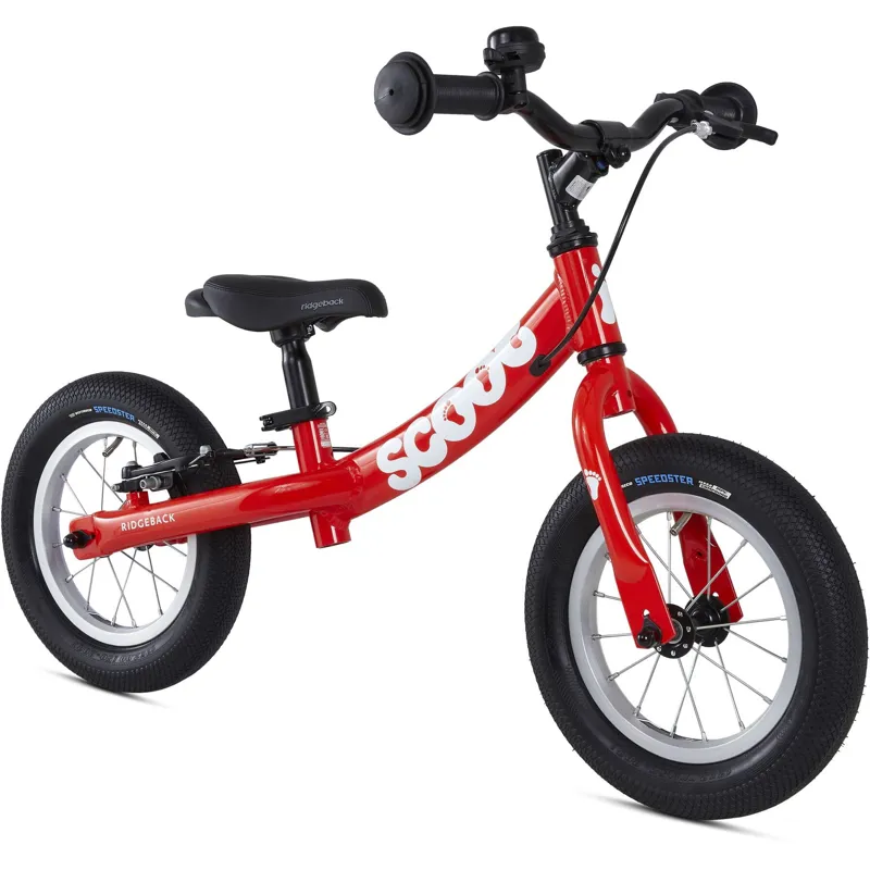 Ridgeback Scoot XL Balance Bike in Red