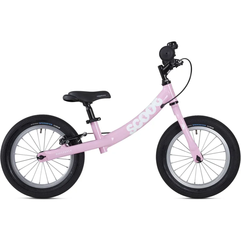Ridgeback Scoot XL Balance Bike in Pink-1
