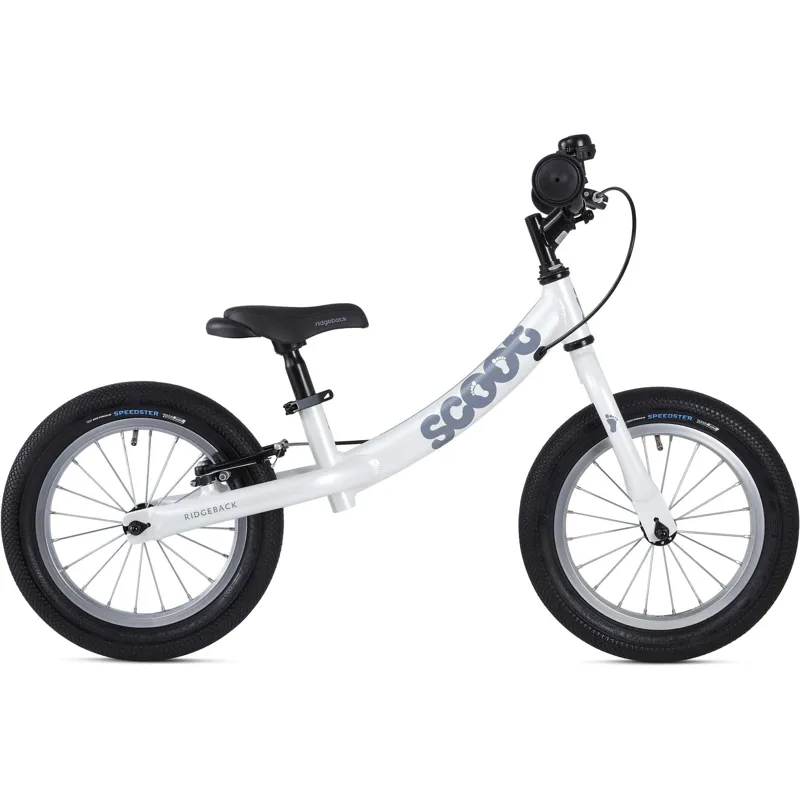 Ridgeback Scoot XL Balance Bike in White-1