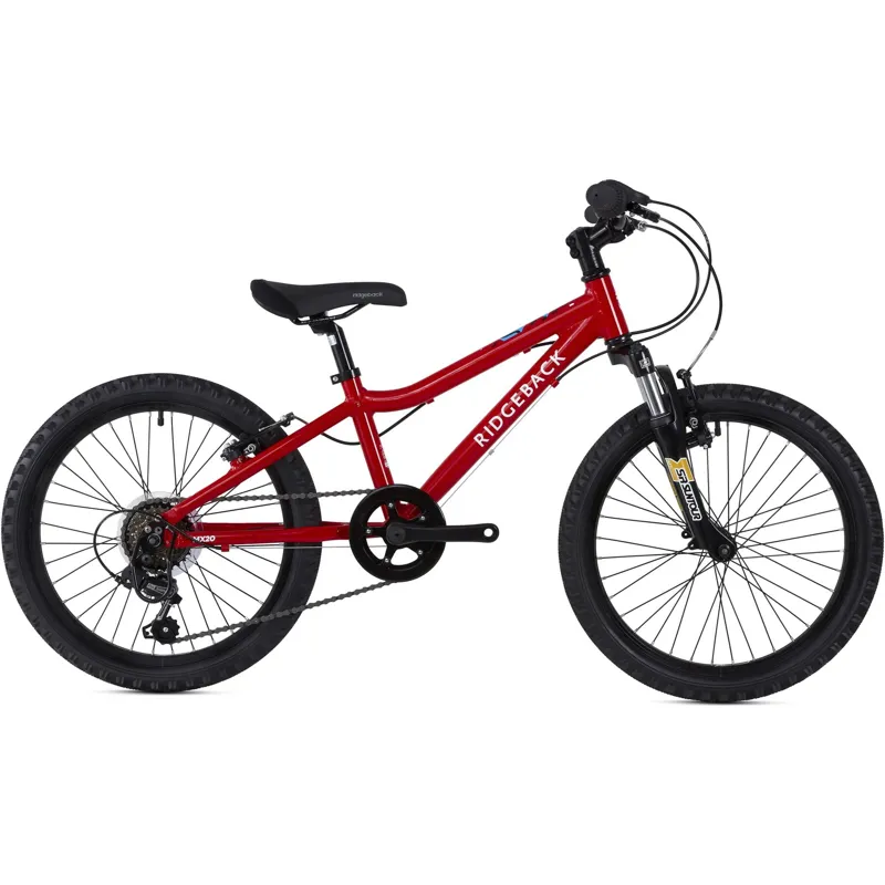 Ridgeback MX20 kids bike in Red