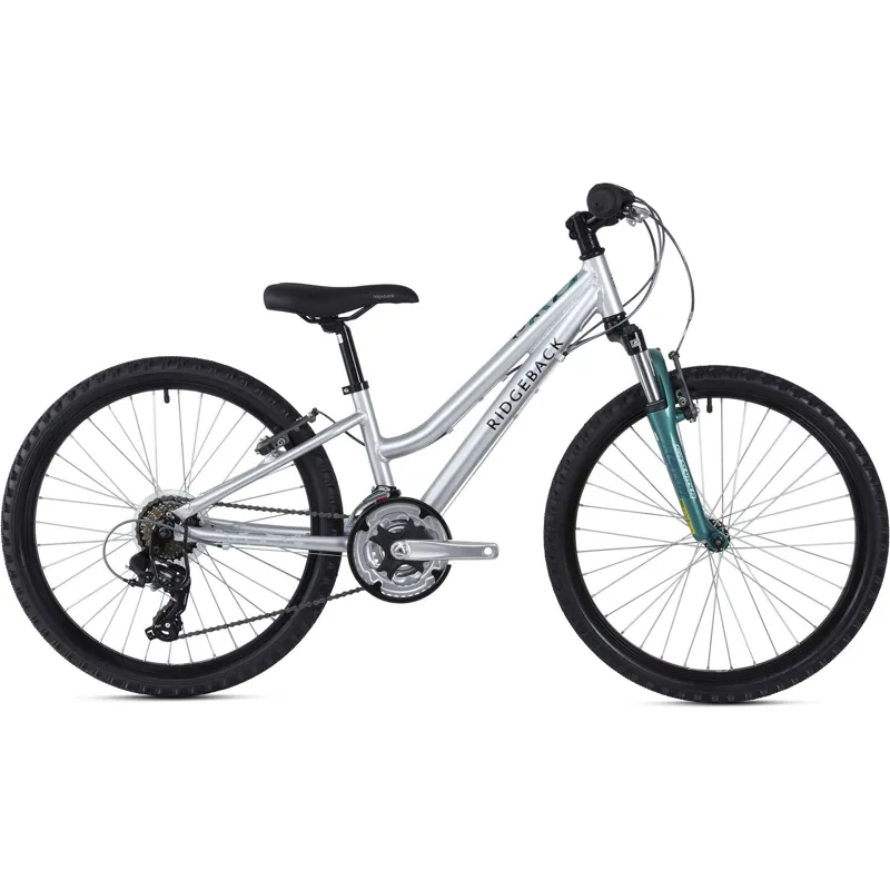 Ridgeback Destiny 24in Kids Bike in Silver-1