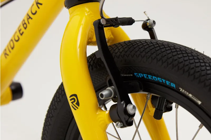 Ridgeback Dimension 14 Kids Bike in Yellow-5