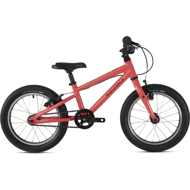 Ridgeback Dimension 16 Kids Bike in Coral-1