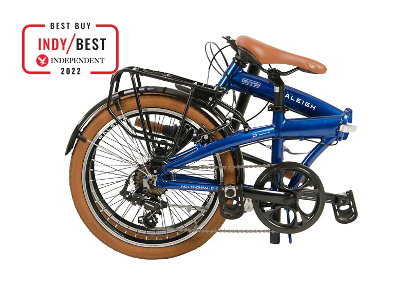 Raleigh Stow-A-Way in Blue-9