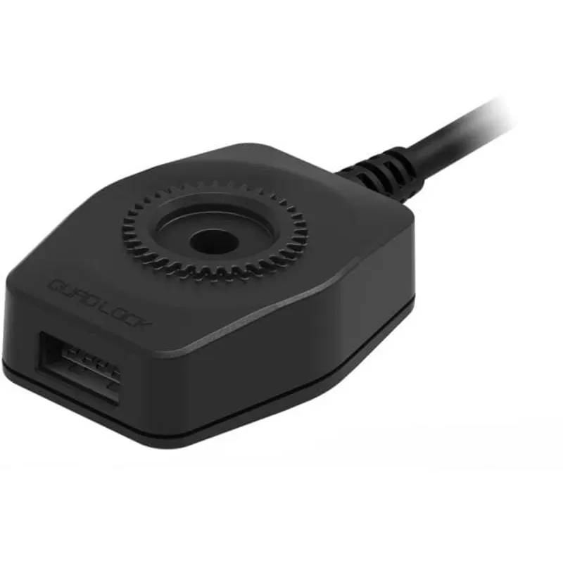 Quad Lock Motorcyle USB Charger in Black