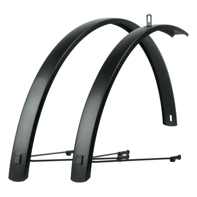 Sks Edge AL 700 56mm Aluminium Mudguard Set in Black
