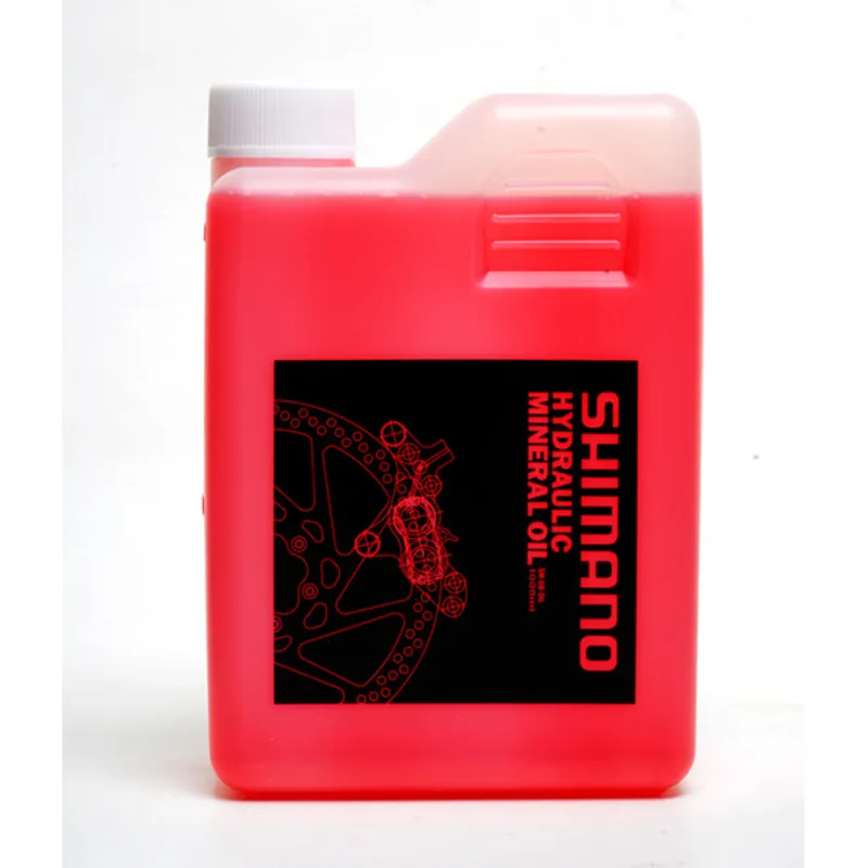 Shimano Hydraulic Mineral Brake Oil - Red  - 1 litre