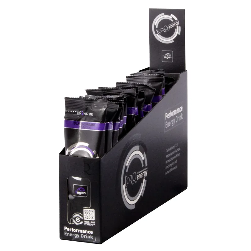 Torq Energy Drink Single Serve Sachets - Blackcurrant