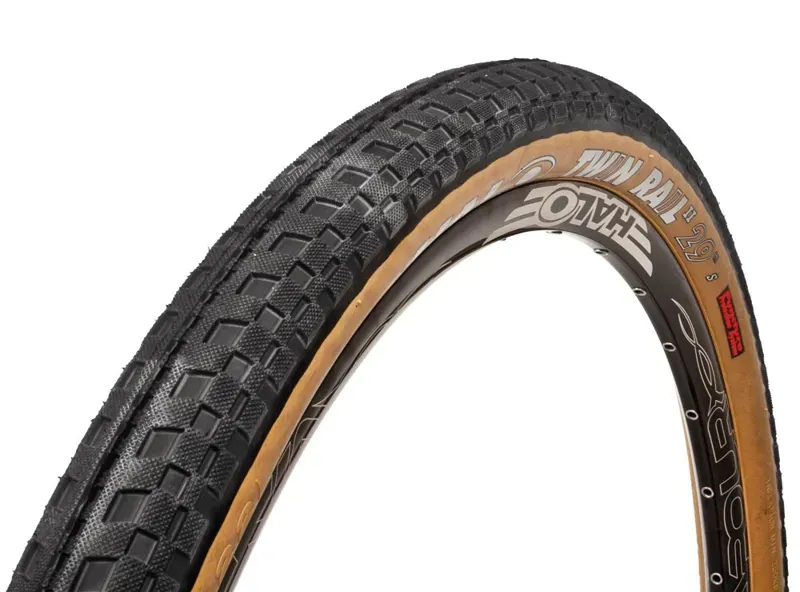 Halo Twin Rail II SLR 29-inch Tyre in Black/Skinwall